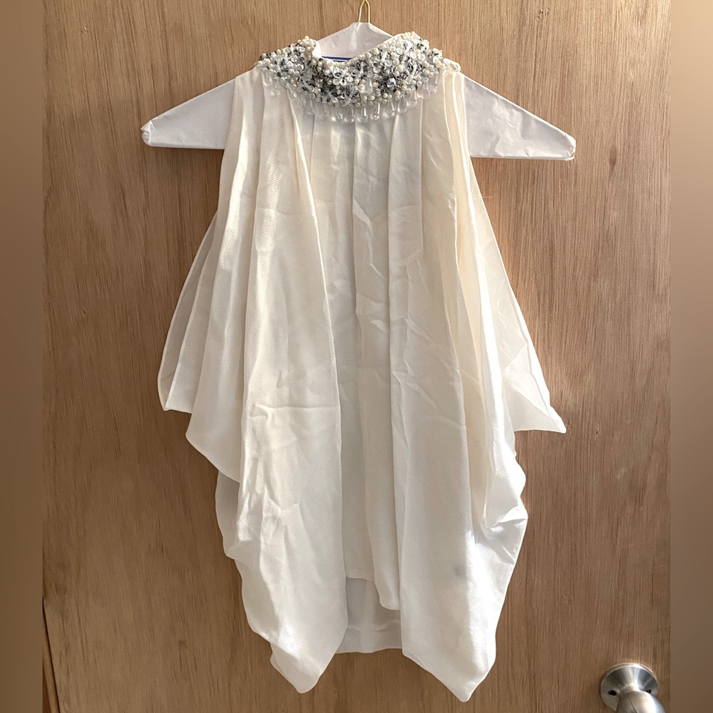 Robert Rodriguez flowy jeweled top